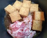 簡単夕飯主菜ほうれん草豚バラ厚揚げ肉豆腐作り置き作り方4写真