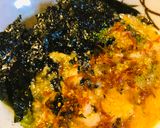 むぎごはん●やまかけ韓国海苔ごはん作り方2写真