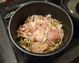舞茸とホロホロ鶏スープ♪作り方2写真