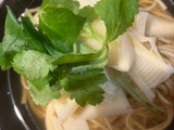 季節の味！筍蕎麦