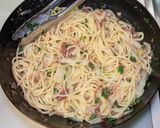 コンビーフと白菜のパスタ作り方8写真