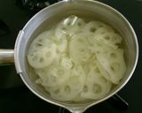 れんこんのしそ和え作り方1写真