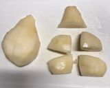 ラフランスはこのカットで食べやすい♪作り方2写真