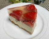 2層の桃のチーズケーキ作り方12写真