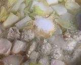 胡麻の香りで汁まで美味しい♪塩ちゃんこ鍋作り方13写真