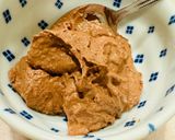 簡単おやつ☆✨チョコレートレアチーズ風♪作り方5写真