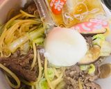 大葉が香る！具だくさんのすき焼きパスタ作り方10写真