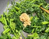 刻みニンニクで旨み爆上げ!空芯菜炒め作り方6写真