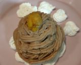 超カンタン!ほうじ茶和栗モンブラン作り方2写真