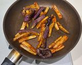 ナスとちくわのこってり濃厚！カレー炒め作り方5写真