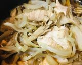 鶏むね肉＆きのこの親子丼作り方2写真