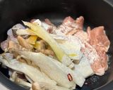 ほたて醤油☆鶏肉とエリンギのバター醤油味作り方2写真