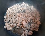 時短簡単夕飯主菜小松菜と豚挽肉と大根そぼろ煮作り方5写真