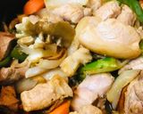 一口ポークのケチャップ＆濃厚ソース炒め煮作り方2写真