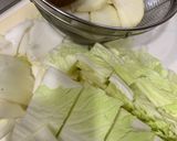 すき焼き風（豚肉、うどん入り）作り方2写真