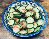 混ぜるだけ！🦐えびもずくきゅうりの酢の物作り方3写真