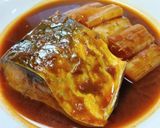フライパンで10分煮！さばと白ねぎの味噌煮作り方14写真