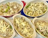 秋の夕飯副菜に。冬瓜とひき肉のとろ〜りチーズ焼作り方7写真