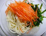 簡単！ほうれん草のパスタサラダ作り方3写真