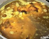 モルグ・ラーイェ・ポロウ　鶏肉の重ねご飯作り方5写真
