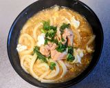 かきたまチキンうどん作り方8写真