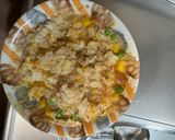 レンジ簡単洋風イタリアンキムチ炒飯弁当作り方10写真