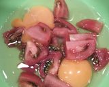 超簡単１品★枝豆トマト卵とじ作り方2写真