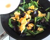 今夜の夕飯に◎小松菜ときくらげの甘酢炒め作り方10写真