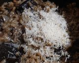 香茸orポルチーニ茸のリゾットオムライス作り方5写真