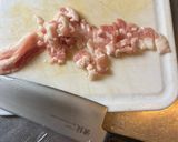 三元豚和風ボロネーゼパスタ作り方1写真
