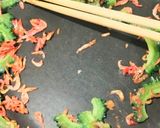 飾りｱﾝｼﾞｪﾚ甘酸っぱい桜ｴﾋﾞｺﾞｰﾔスパ作り方3写真