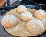 米粉と全粒粉のロールパン作り方4写真