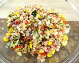 病みつき食感！もち麦サラダ作り方3写真