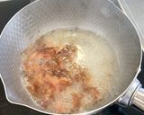 フライパンで雪中椎茸の茶碗蒸し作り方1写真