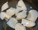 お惣菜！蒟蒻と蕗の味噌煮作り方2写真