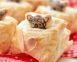 バレンタイン♬おねんねコアラのひと口パイ作り方8写真