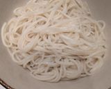 ネギ塩豚炒めうどん作り方7写真