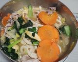 具だくさん減塩味噌煮込みうどん作り方8写真