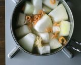 冬瓜のあんかけスープ作り方4写真