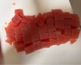 簡単で美味しい！サーモンとマグロの漬け丼作り方1写真