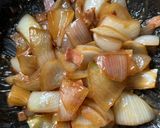 ★簡単★たまねぎベーコン丼作り方5写真