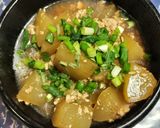 冬瓜と鶏そぼろの煮物作り方8写真
