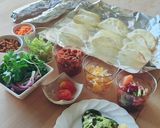 餃子の皮で簡単☆ミニトルティーヤ☆タコス作り方2写真