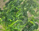 ふわっと卵が舞う☆ほうれん草の中華いため作り方4写真