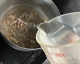 大根と豚バラの搾菜入り中華スープ作り方3写真