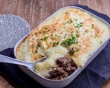肉味噌deひき肉とポテトの重ね焼き作り方7写真