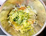 黒酢とたまり醤油のキャベツコーンサラダ作り方2写真