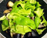 豚こまとなす&ピーマンの味噌バター炒め♪作り方6写真
