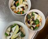 肉無チクワクリーミー梅タルタル味野菜炒め作り方13写真