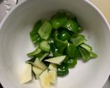 肉無チクワ洋風梅クリーム味野菜炒め作り方6写真